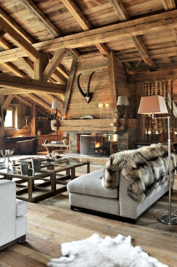 Chalet Javen - 520M2 Avec Piscine Chauffee Et Home Cinema Megeve Exterior photo